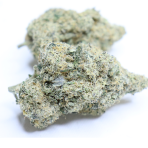 King Kong Glue indica dominant hybrid cannabis flower with sweet citrus and grape flavours from Omybuds